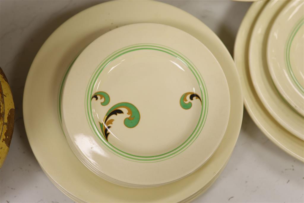 A Royal Doulton part service Lynn pattern including two tureens